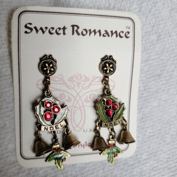 Sweet Romance Jewelry Sweet Romance Holly Bells Antiqued Bronze New
